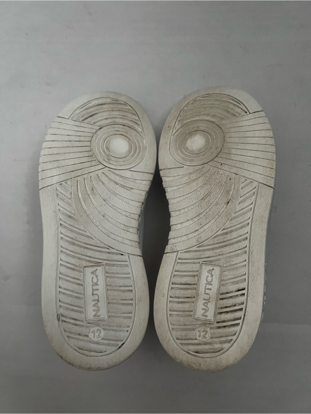 Nautica Kids Embroidered Flowers Sneakers Sz 12 White Pastel Preppy Casual Shoes - Picture 9 of 11